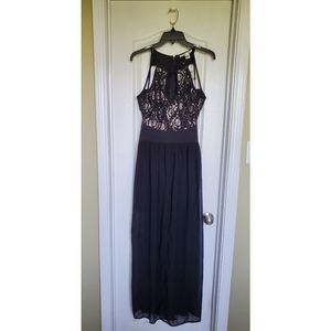 Halter Social Maxi Dress